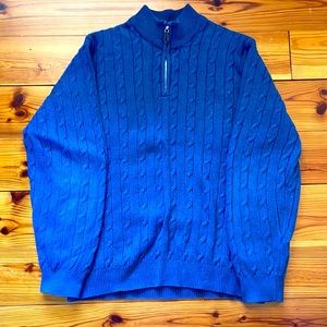 Lyle & Scott Quarter Zip Sweater